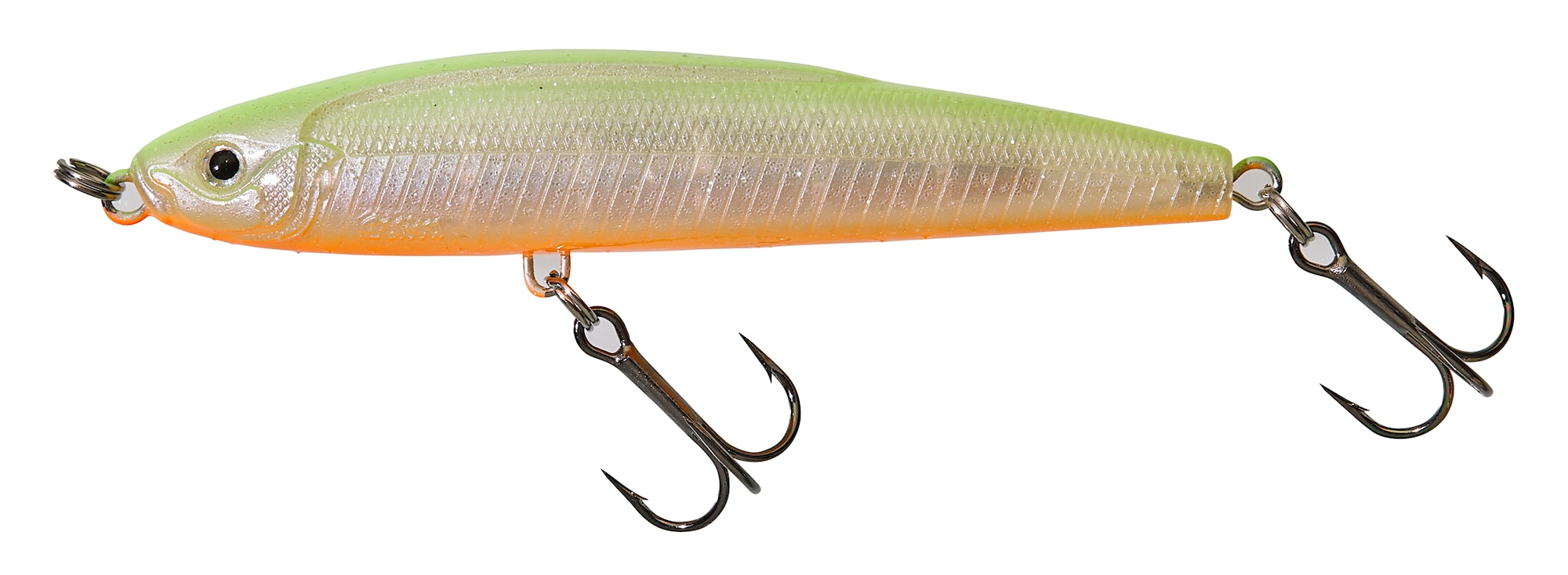 Gunki Shore Shaver 8,5 cm Sinking Ghost Chart Back
