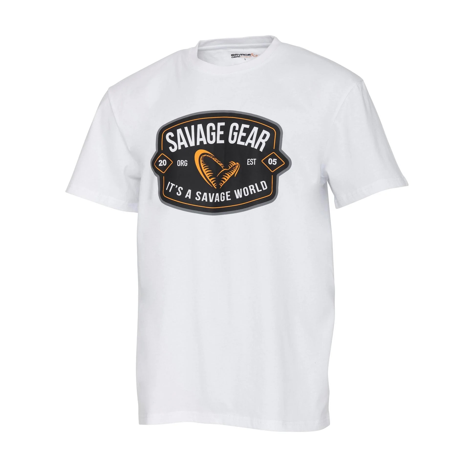 Savage Gear Badge Logo Tee White XXL