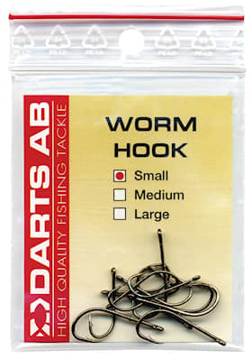 Darts Worm Hook Small 9-pack