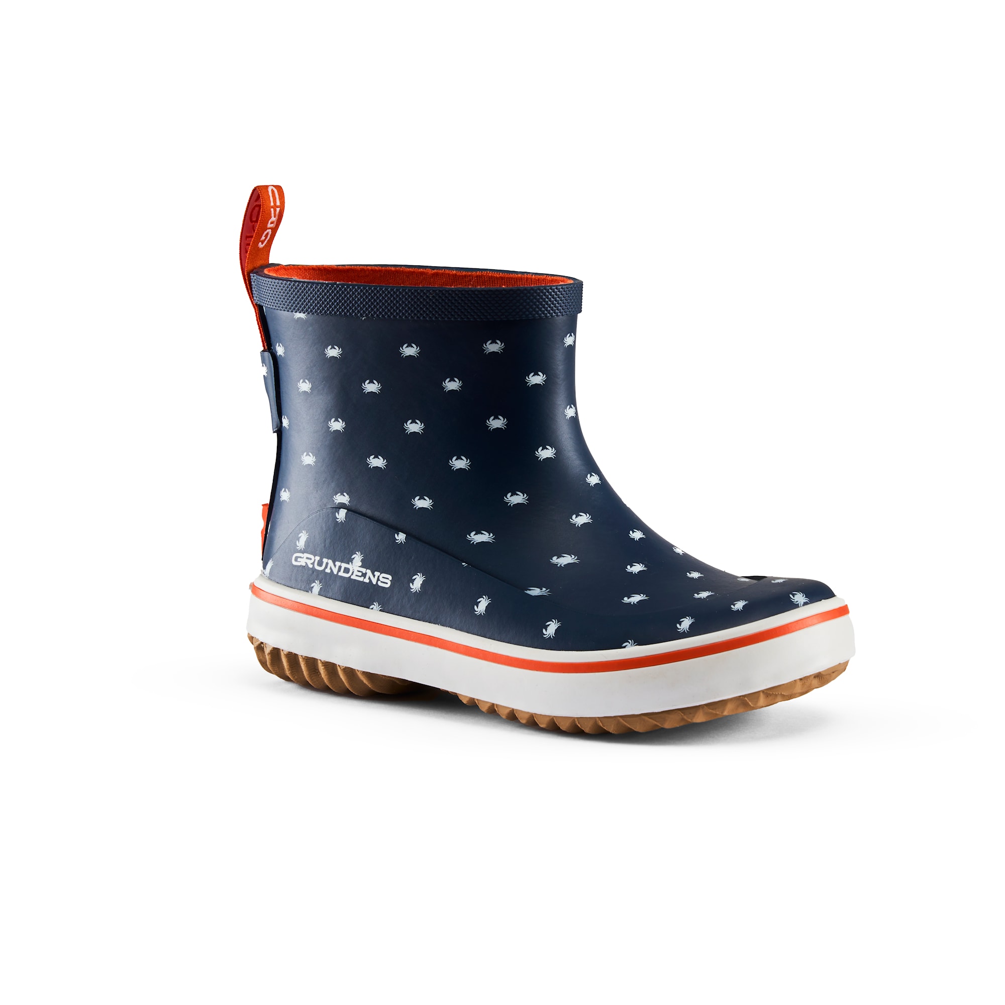 Grundens Kid’s Guppy Regnstövel Navy Crab Print EUR 31