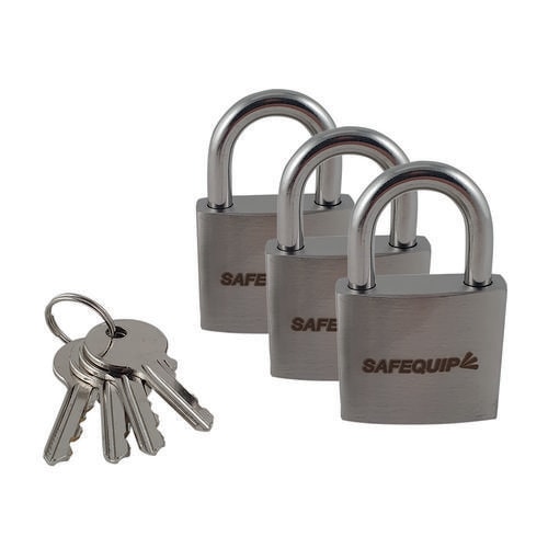 SafeQuip Hänglås Rf 30mm 3-pack