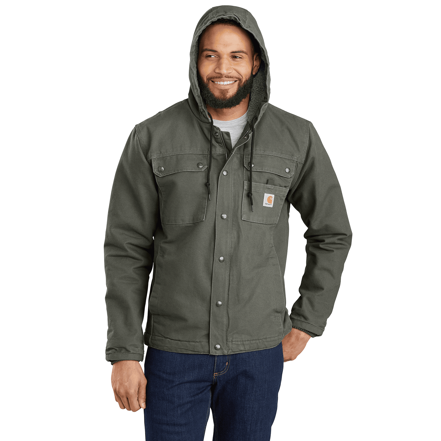 Carhartt Washed Duck Bartlett Jacka Herr Moss 2XL