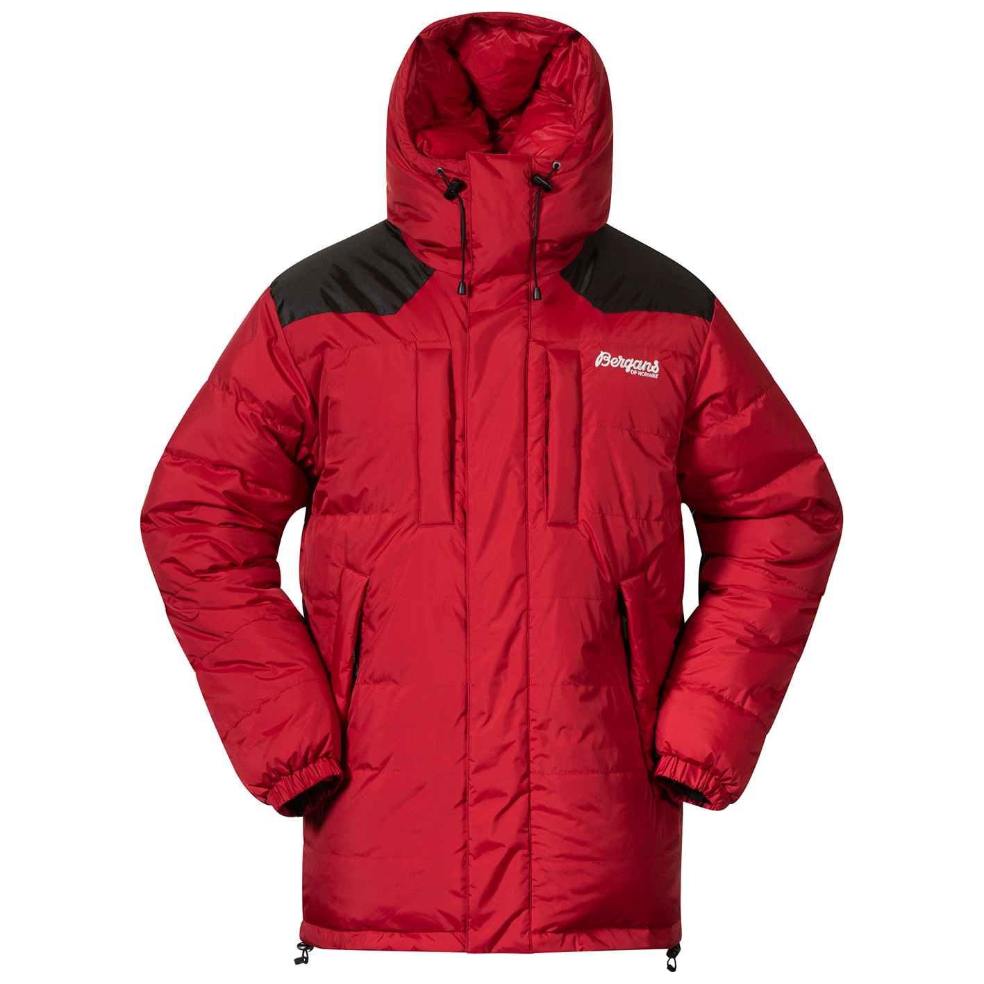 Bergans Expedition Down Parkasjacka Unisex Red/Black XL