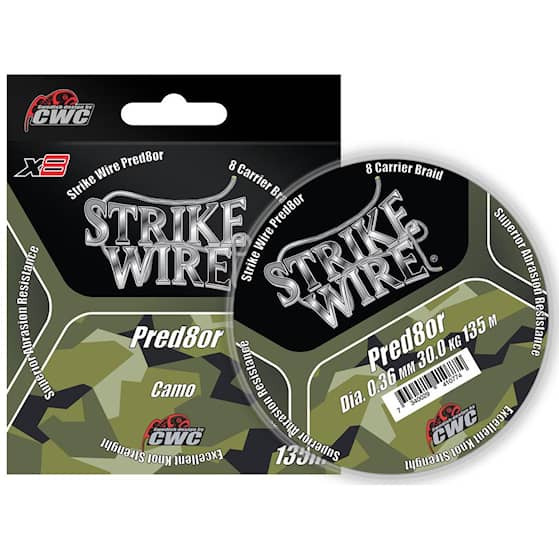 Strike Wire Predator X8 0,28mm Fiskelina