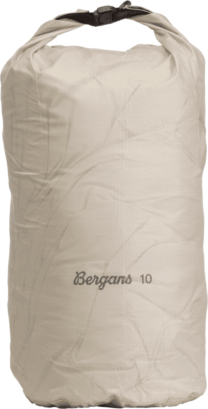 Bergans Drybag Vattentät packpåse 10L Bone White