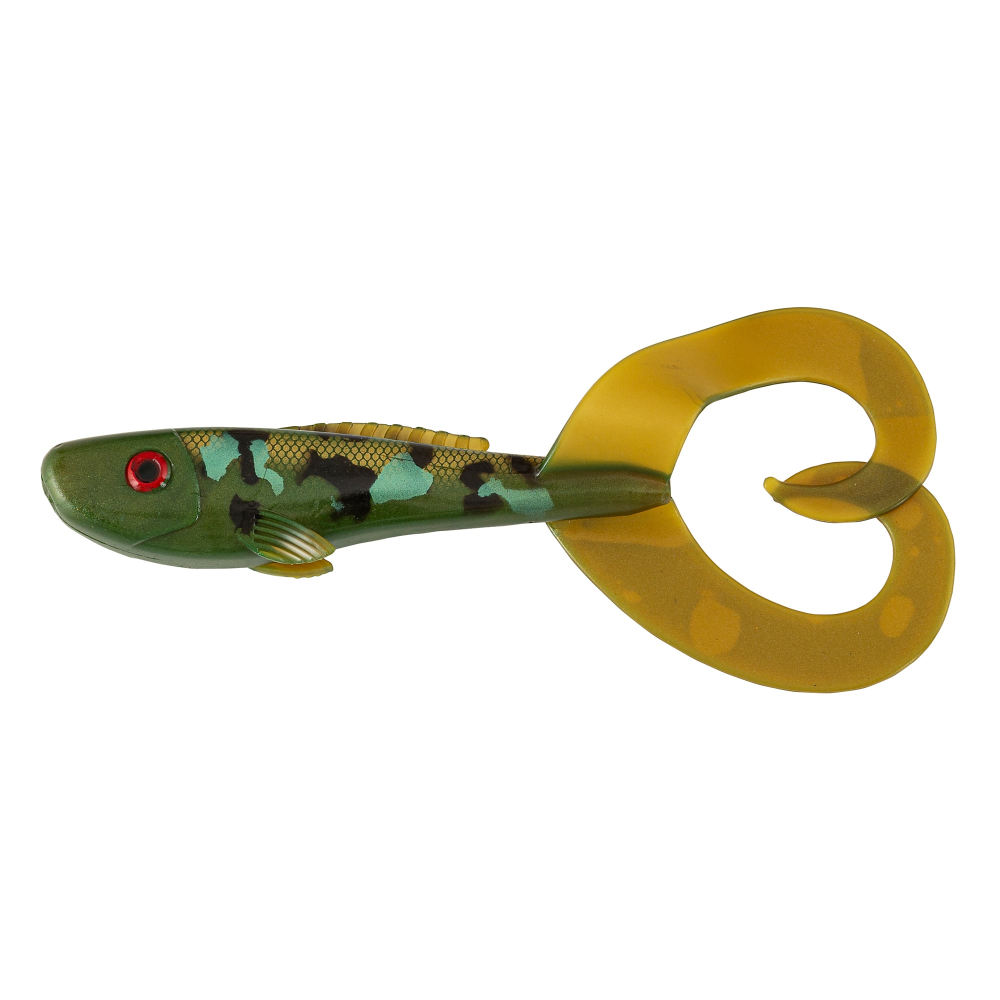 Abu Garcia Beast Twin Tail 17 cm Red Head 2-pack