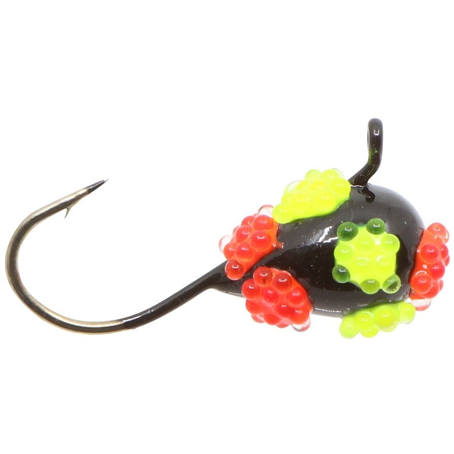 Blue Fox Raindrop Fluo & UV 19 mm Svart/Gul (820)