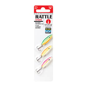 VMC Rattle Spoon Kit #12 1,8gr Glow UV 3-pack