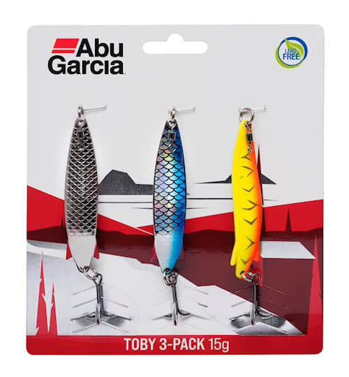 Abu Garcia Toby 3-Pack 12g Lead Free