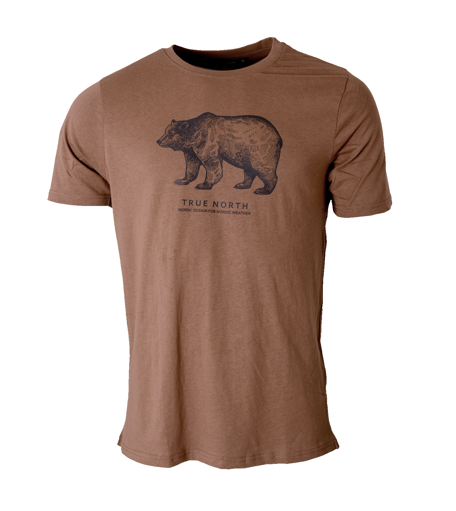 True North T-Shirt Print Bark S
