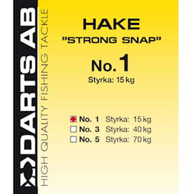 Darts Hake Strong Snap #1 14-pack