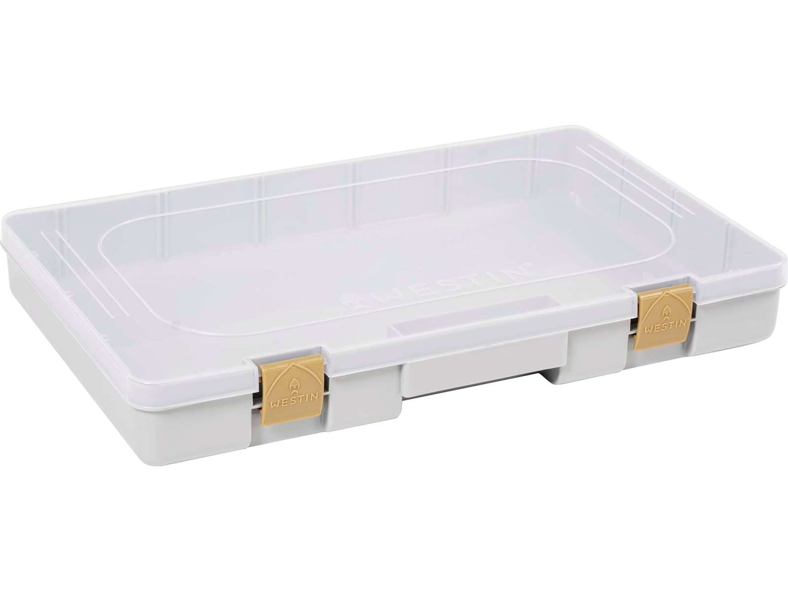 W3 Game Tackle Box 36x22,5x5cm Grey/Clear