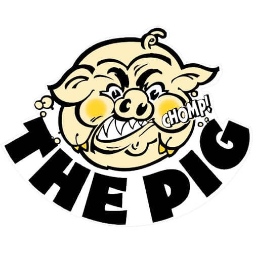 The Pig Sticker Stor 24x19 cm