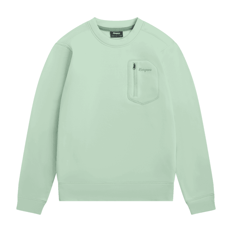 Bergans Midtli Midlayer Tröja Dam Mint Crush XL