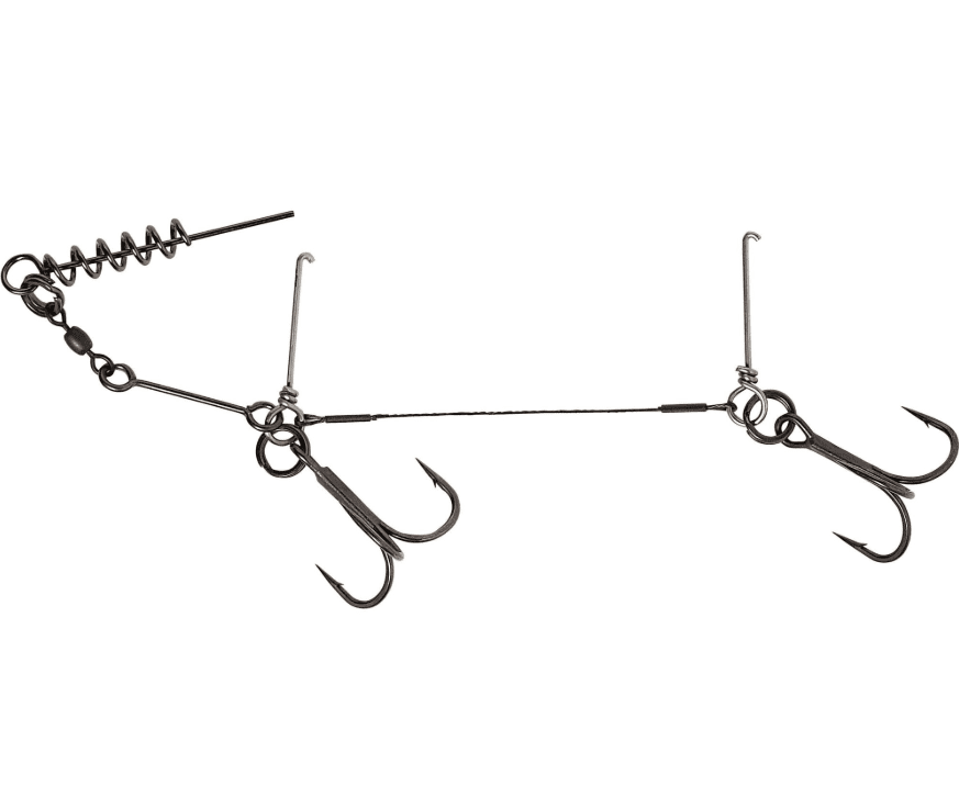 SG 1x7 Titanium Corkscrew Double Stinger #1/0 1-pack
