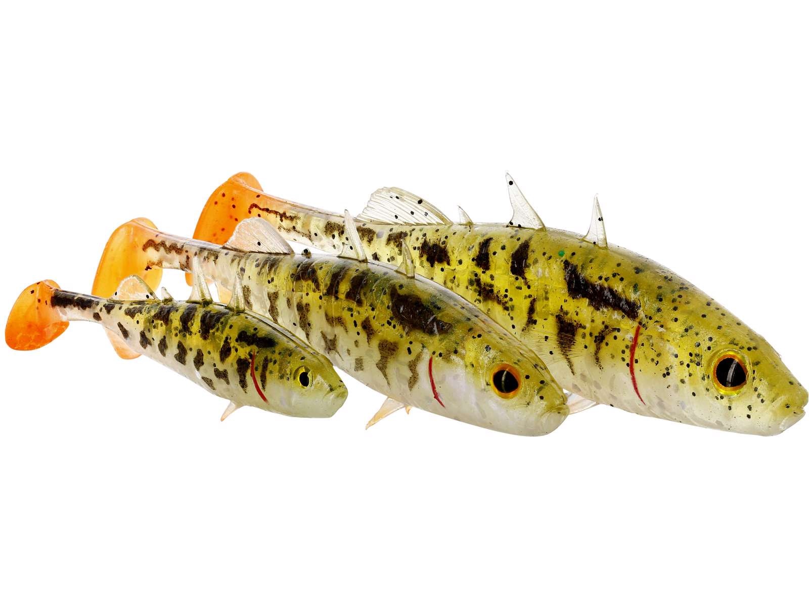 Westin Stanley The Stickleback ShadTail 9cm 7g Clear Water Mix 10 3-Pack