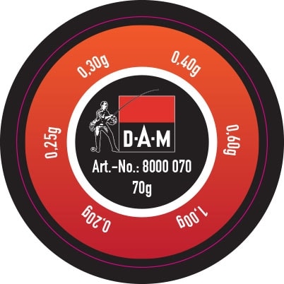 DAM Lead Assortment Rough 70 g