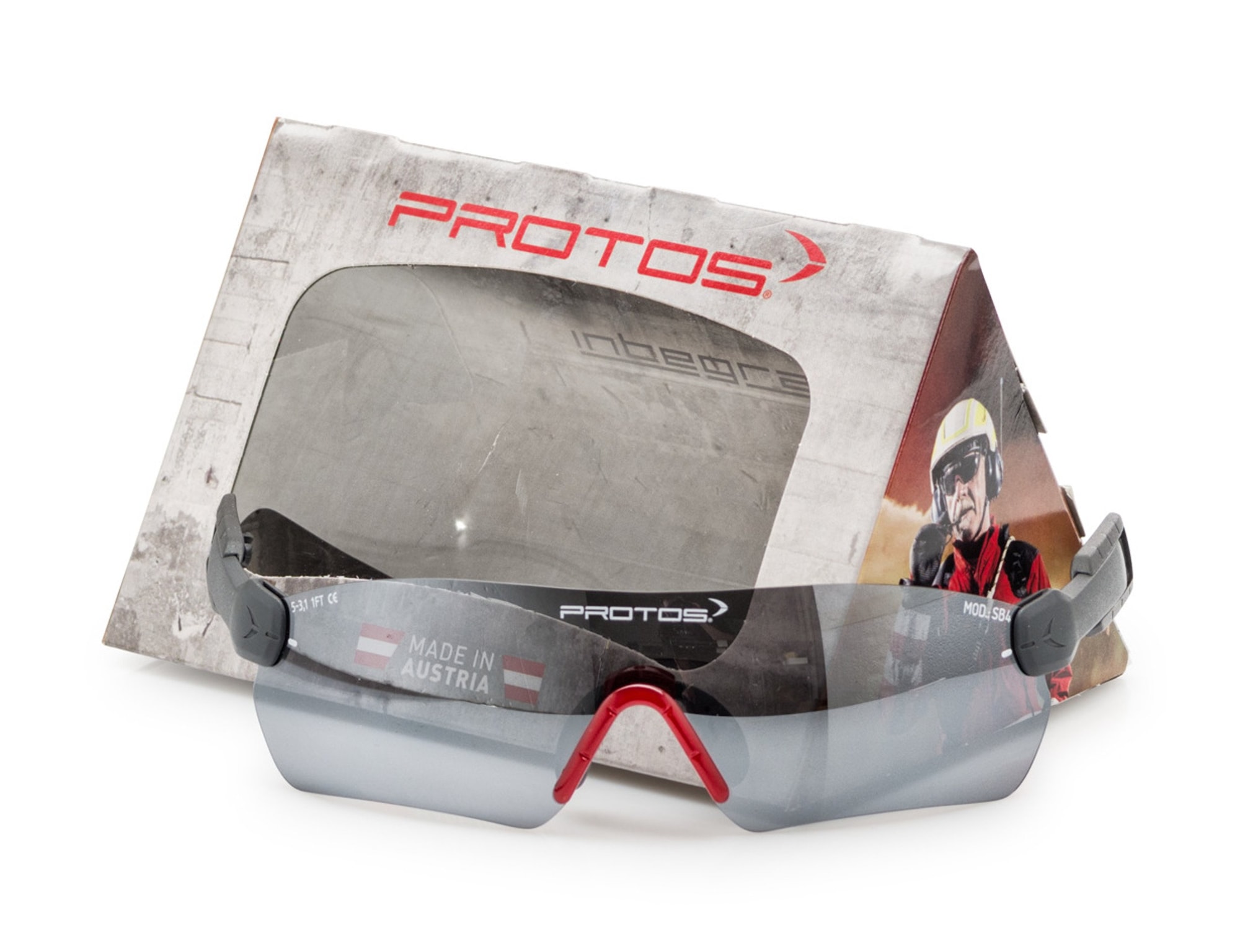 Protos Integral Rökfärgade Skyddsglasögon
