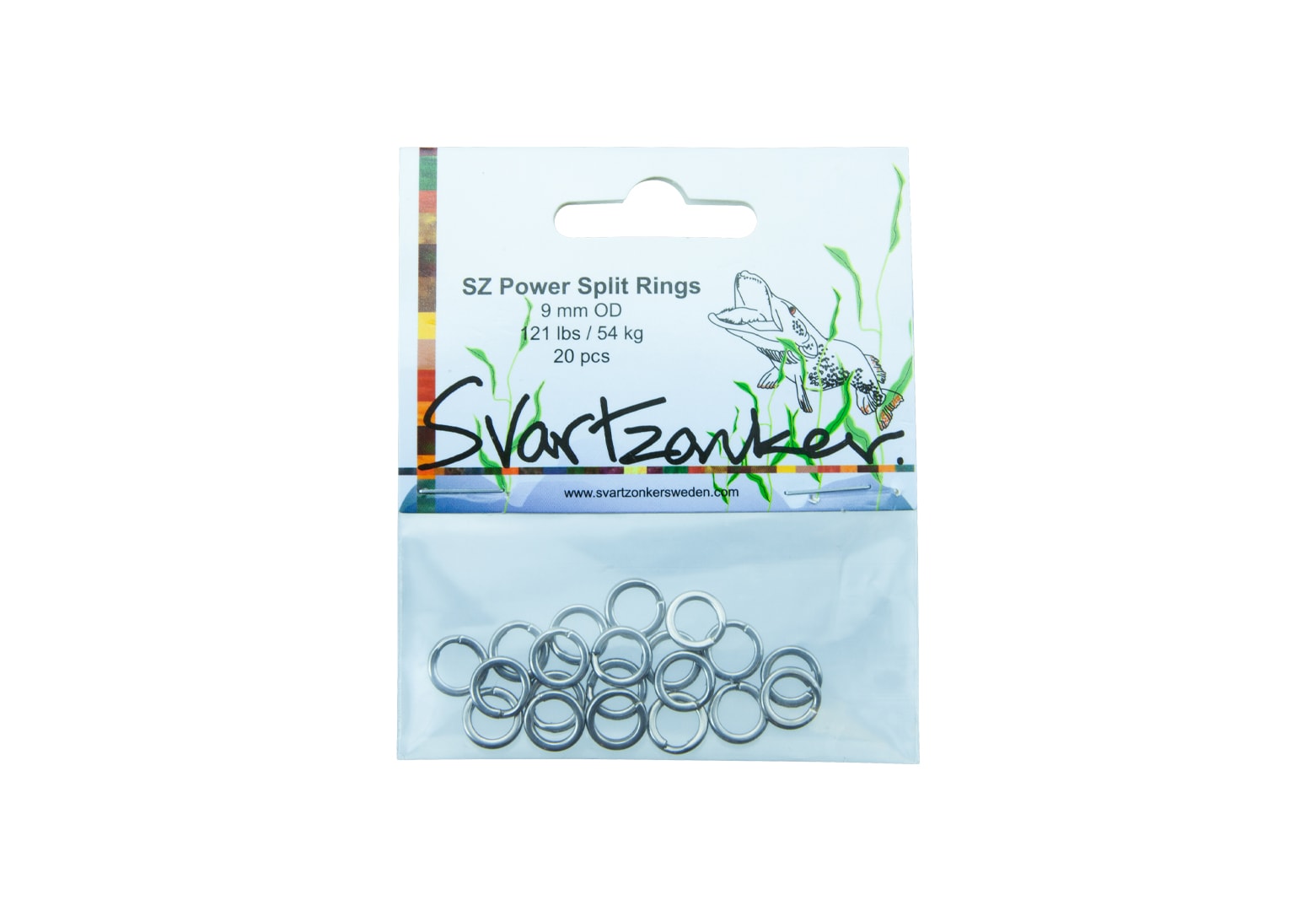 SZ Power Split rings Heavy Duty 12mm 20-pack