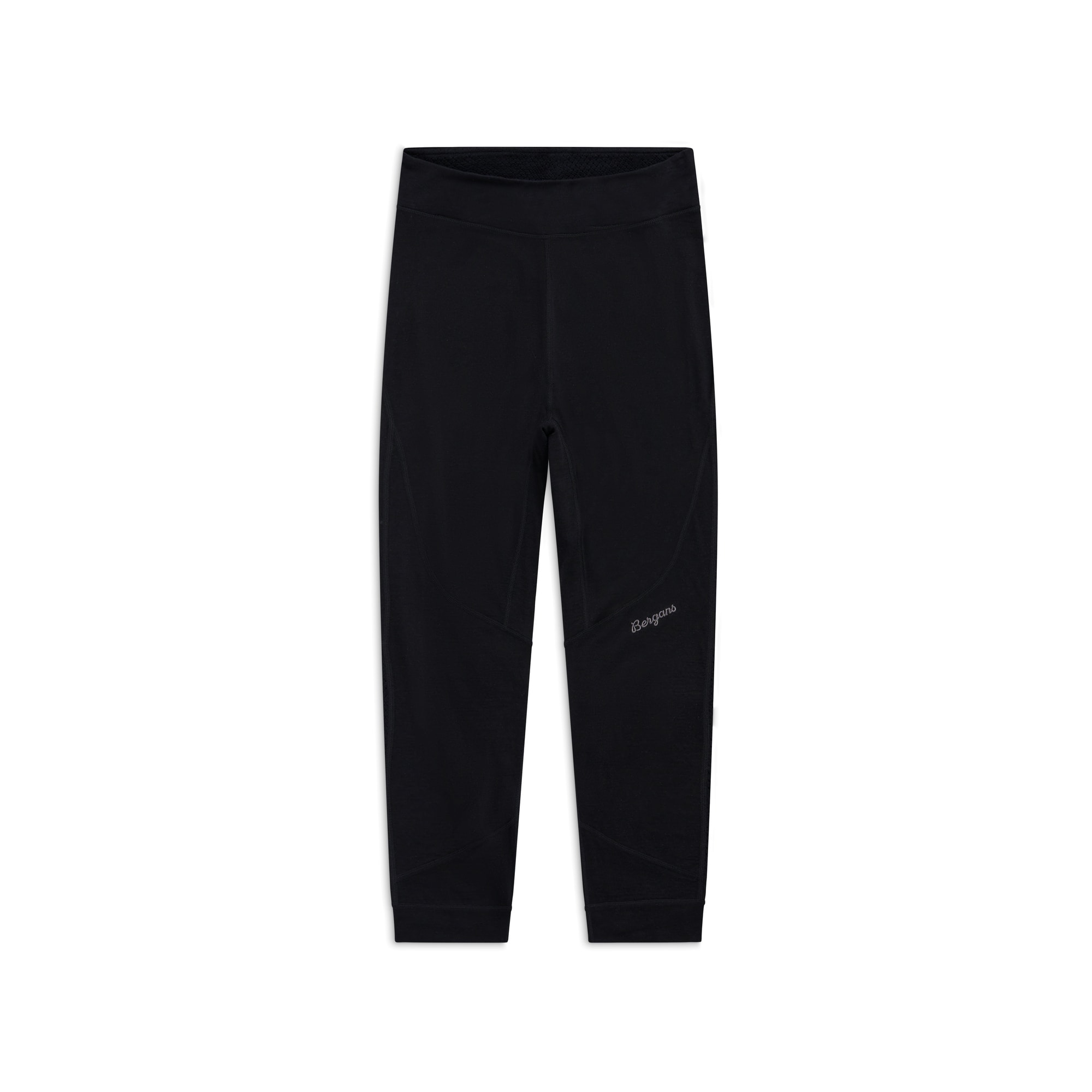 Bergans Inner:Pure 3/4 Merino Underställsbyxor Dam Black