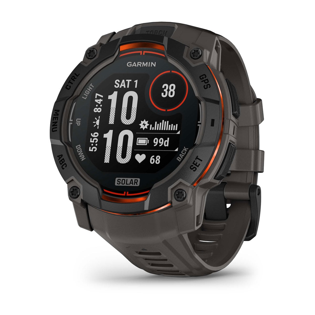 Garmin Instinct 3 Solar 50 mm Black -