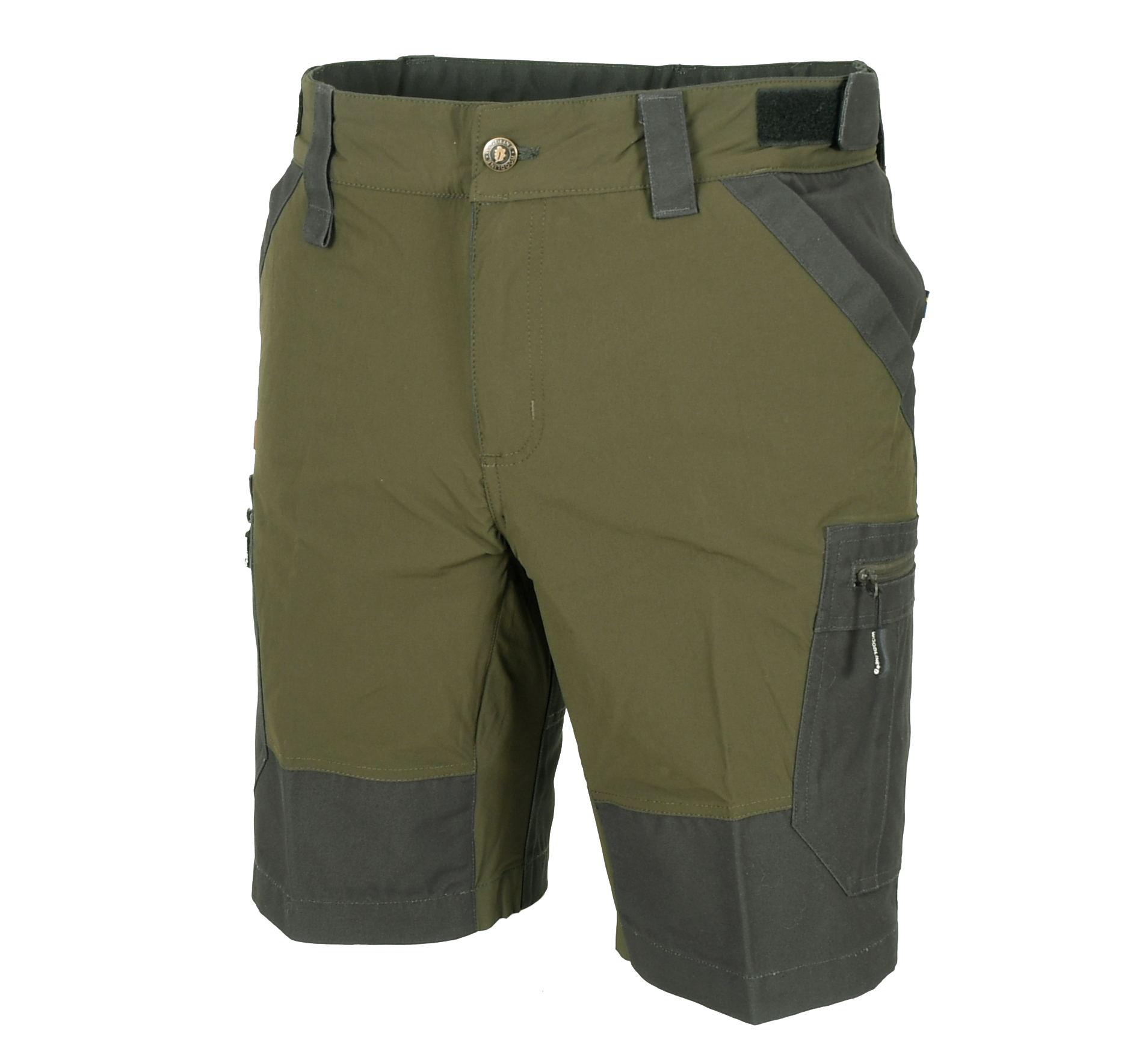 Woodline Shorts Granvik Grön/Grå 4XL
