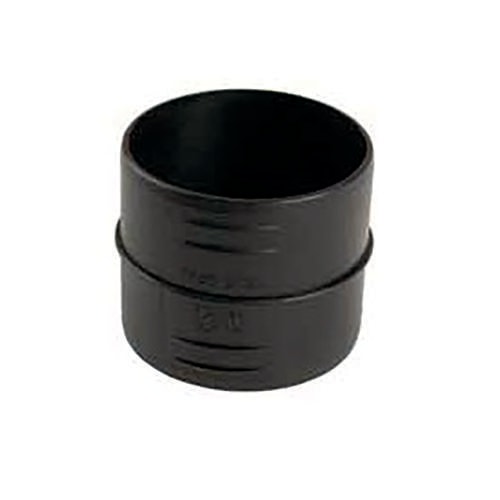 Autoterm Skarvrör 90mm Svart Plast