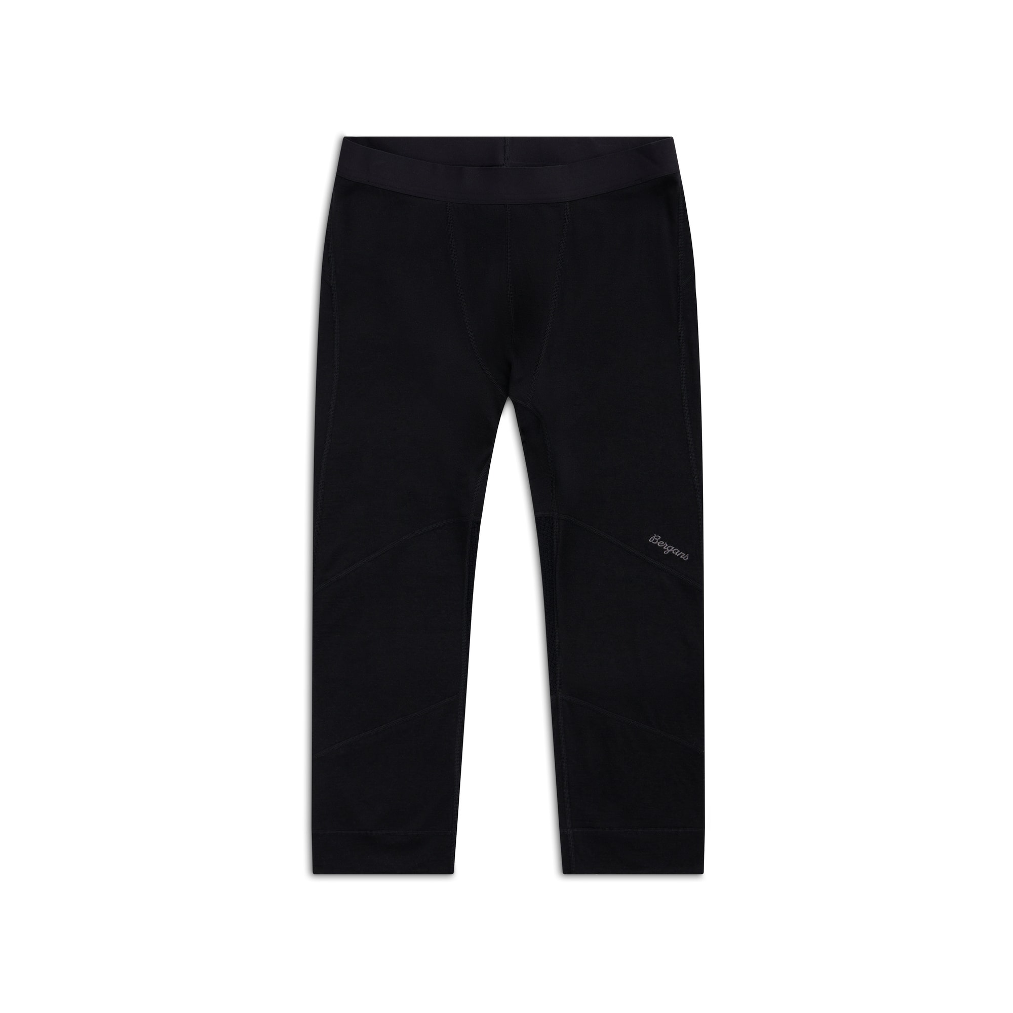 Bergans Inner:Pure 3/4 Merino Underställsbyxor Herr Black