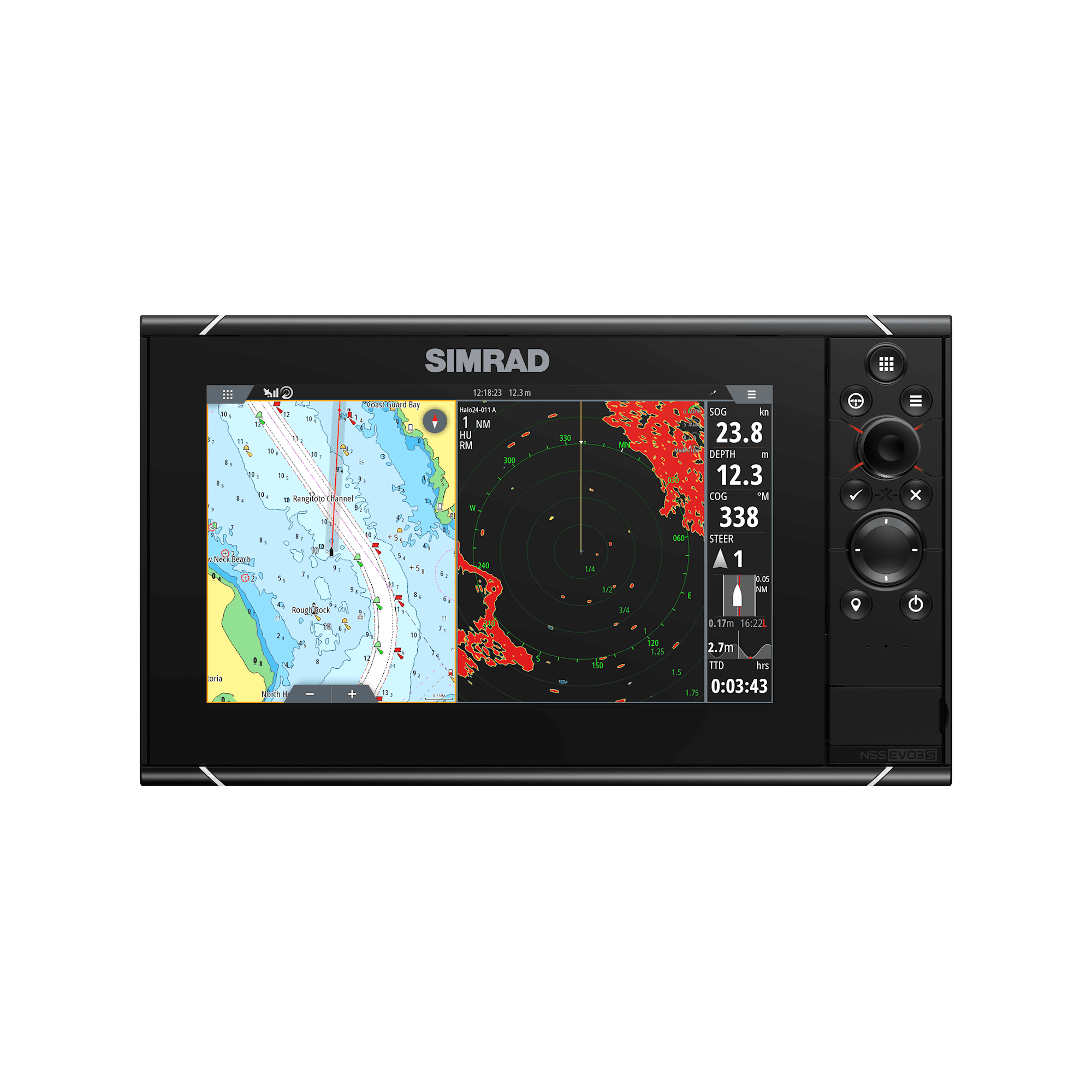 Simrad NSS9 EVO3S World Basemap
