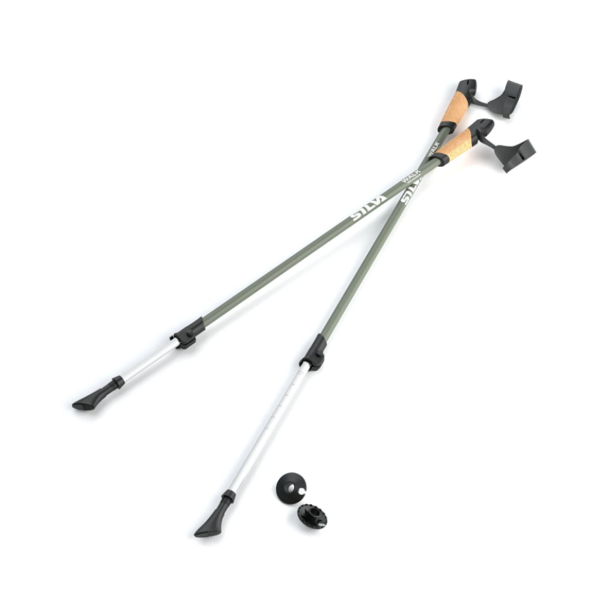 Silva Walking Poles Aluminium Cork -