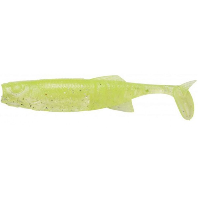 Ned Minnow 7,5 cm Floating Clear Chartreuse 5-pack -