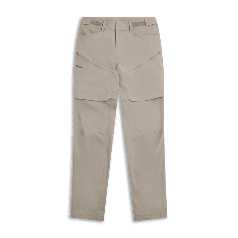 Bergans Convertible Zip-Off Softshellbyxor Herr Rock Taupe 60