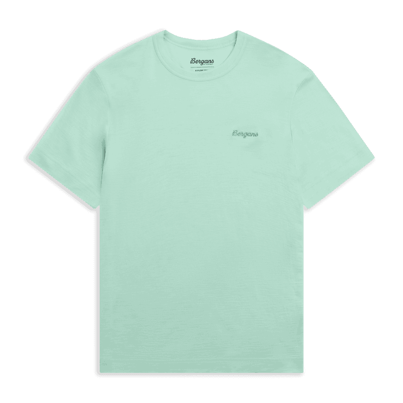 Bergans Logo Merino T-shirt Dam Mint Crush XL