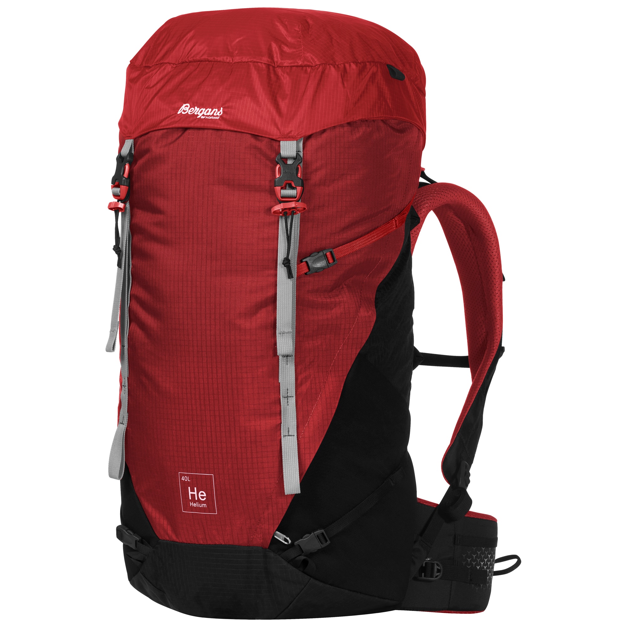 Bergans Helium V5 40L Herr Red Sand/Black/Aluminium