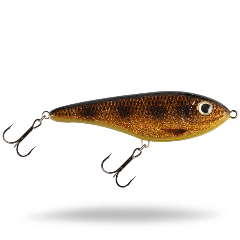 Baby Buster, 10cm, 25g - Spotted Bullhead - Jerkbait