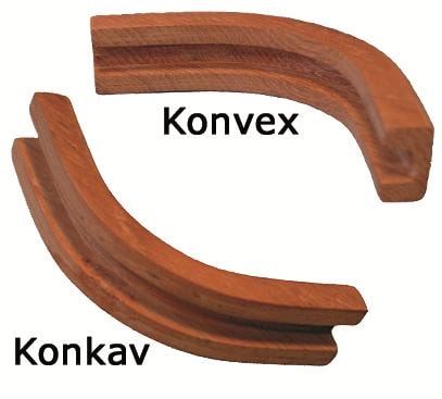 ARC Marine Hörna 13X7 Konkav Teak