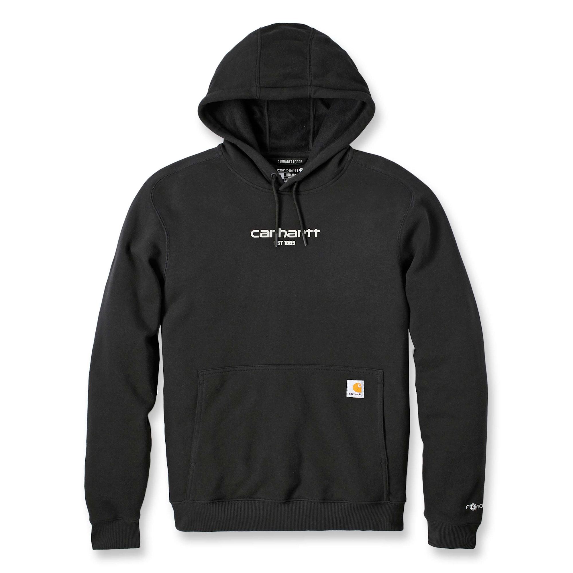 Carhartt Logo graphic sweatshirt, Herr, Black, XXL