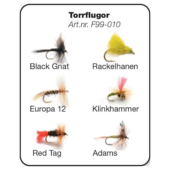 Darts Torrflugor 6-pack