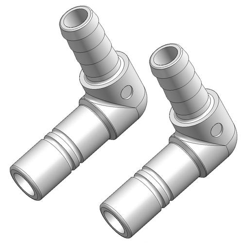 Whale Slangadapter L 13mm-15 2-pack