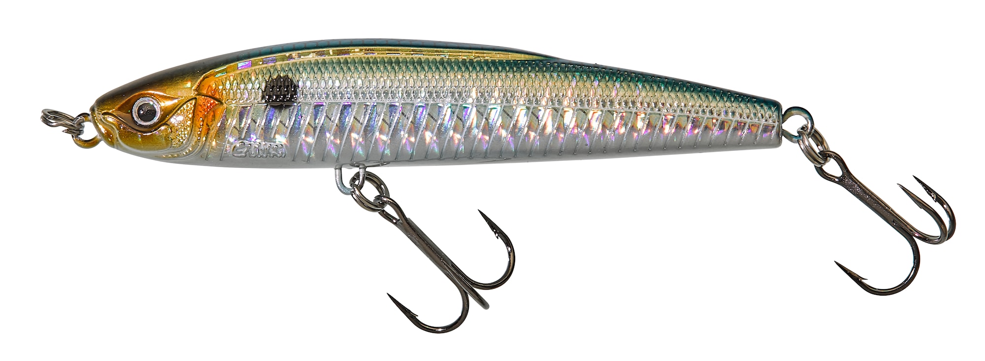 Gunki Shore Shaver 8,5 cm Sinking Ghost Chart Back