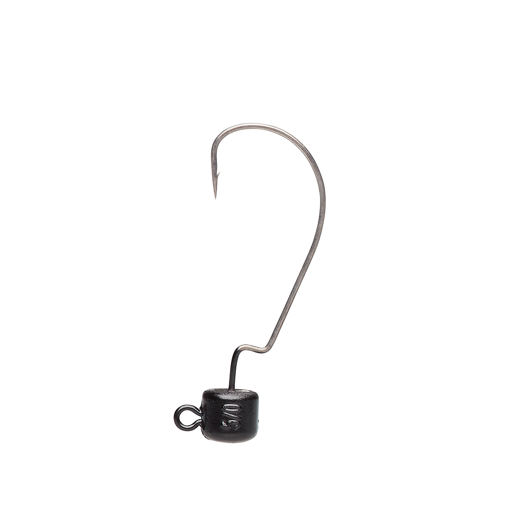 Ned EWG Jighead #5/0 10G Matt Black 3-pack