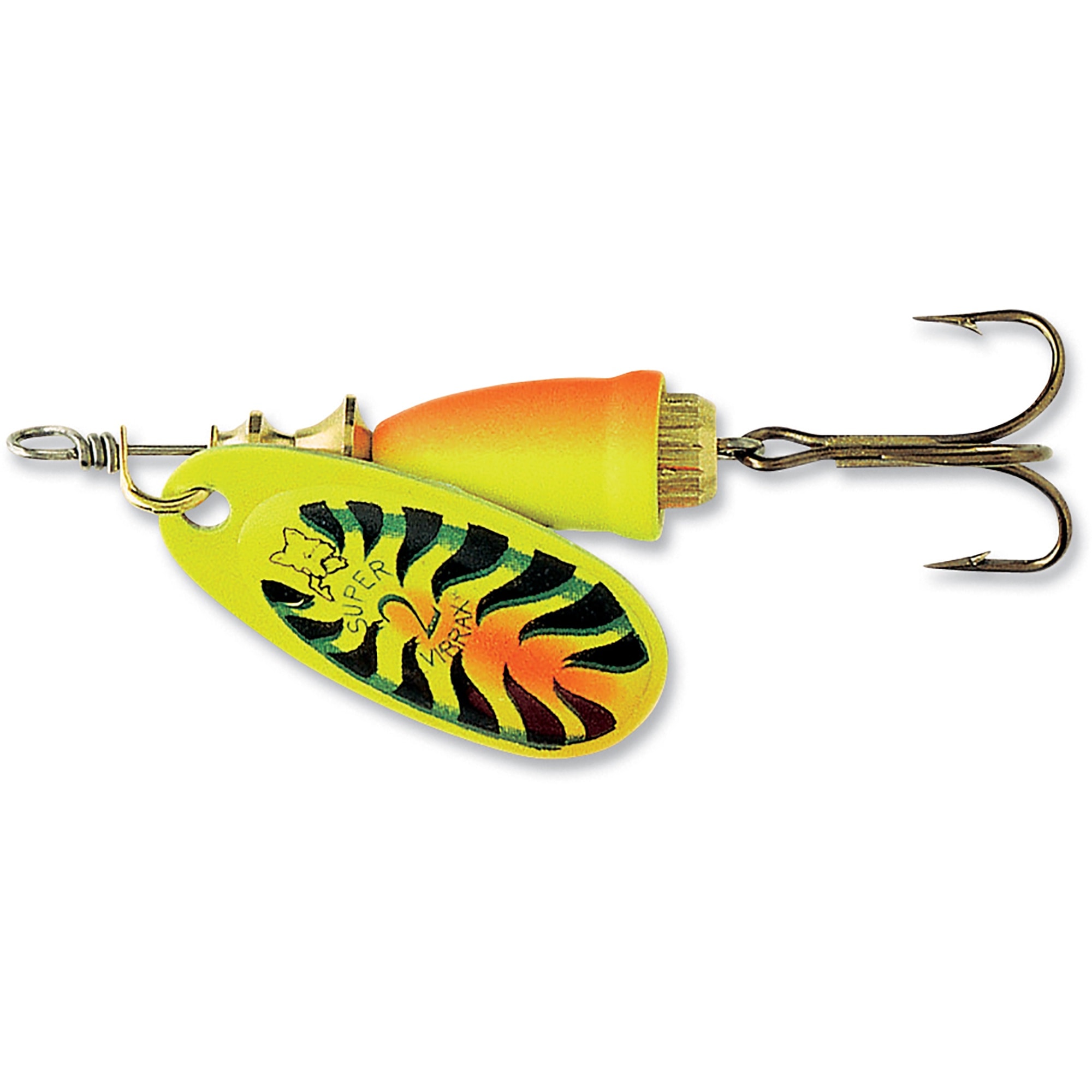 Vibrax Fluorescent 4 Firetiger (FT) Spinnare
