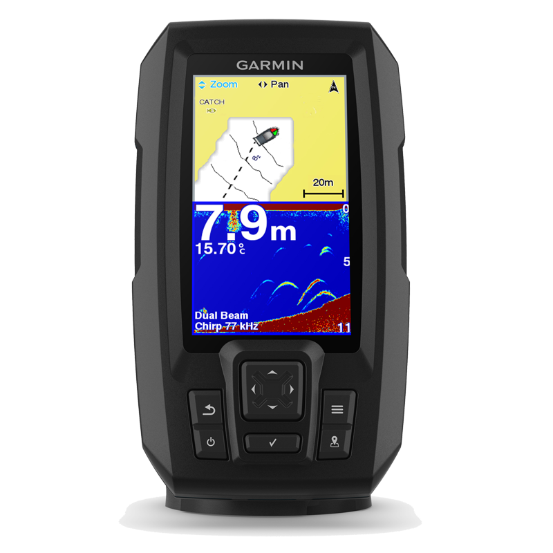 Garmin Striker Plus 4 Ekolod med Chirp-givare -