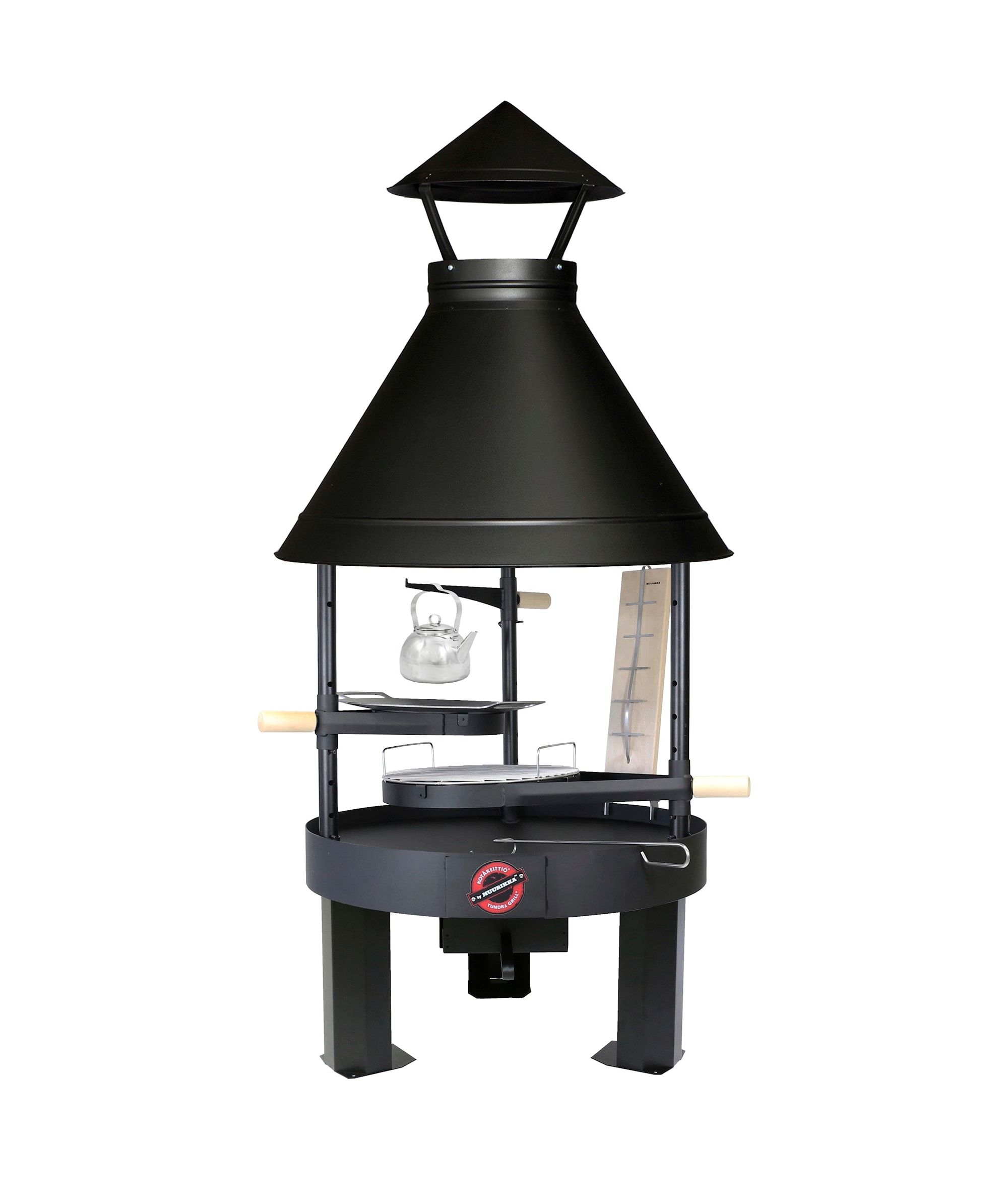 Eldstad Muurikka Special Edition 80 Låg Svart