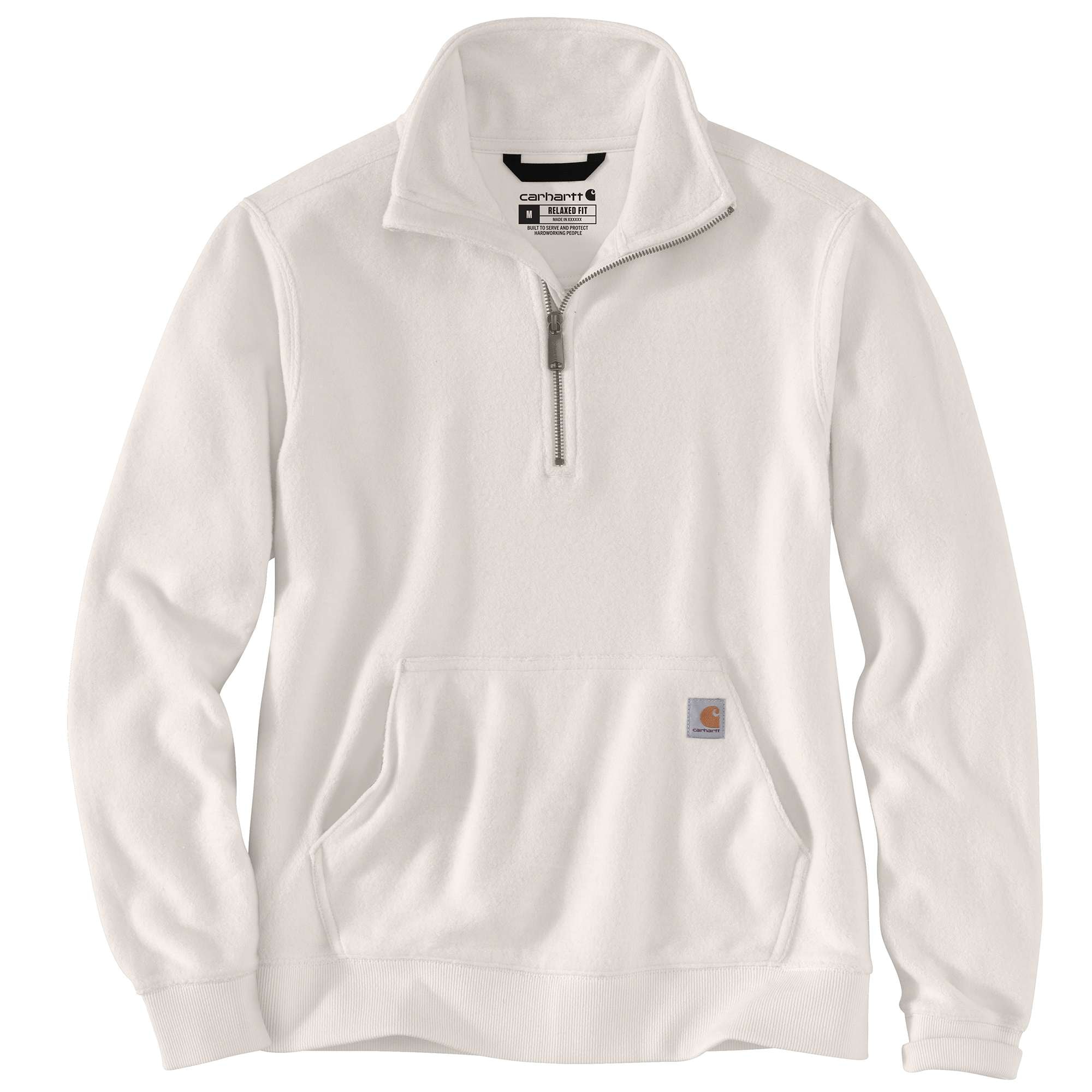 Carhartt Midweight Sweatshirt med dragkedja Dam Malt XL