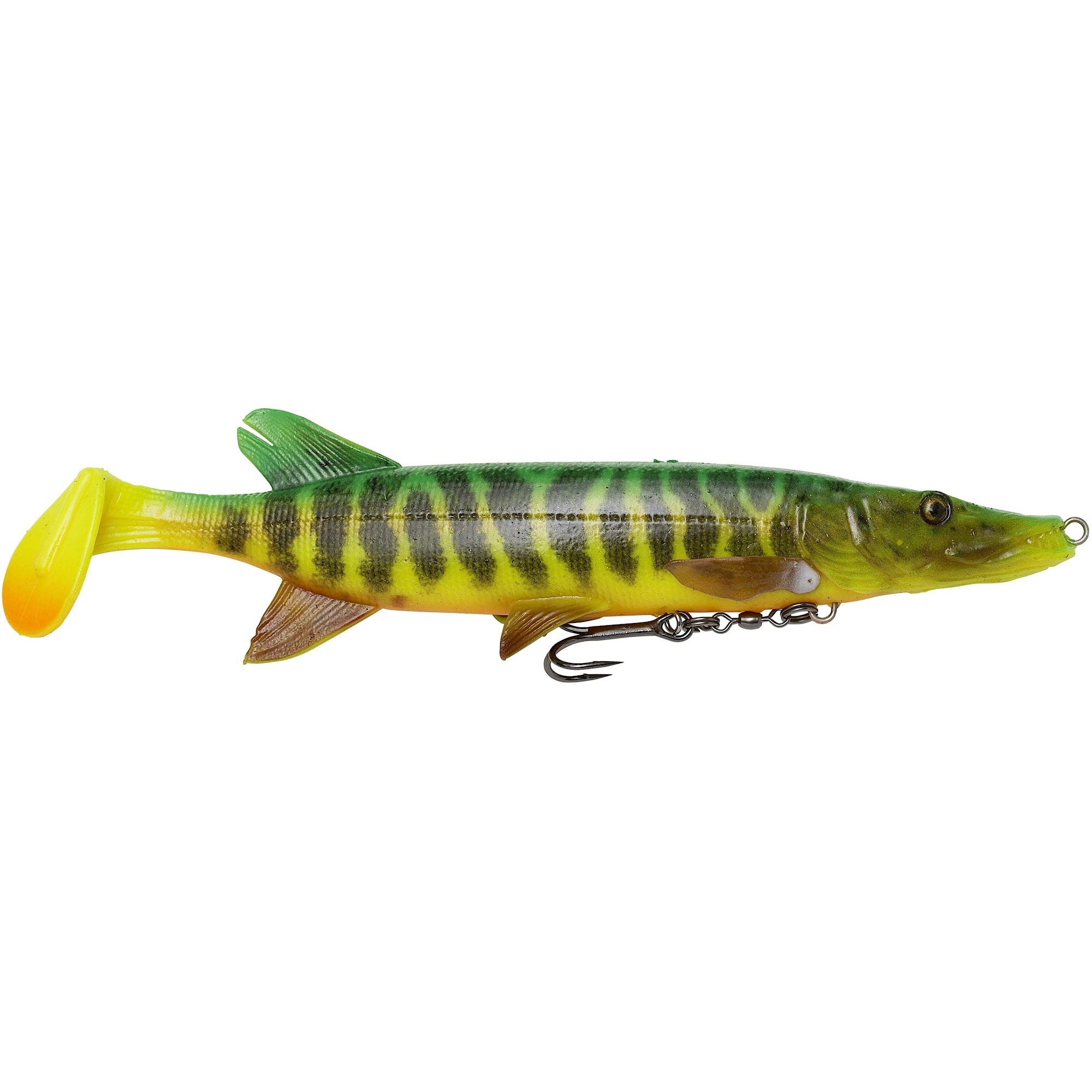 SG 4D Pike Shad 20 cm SS Fire Tiger