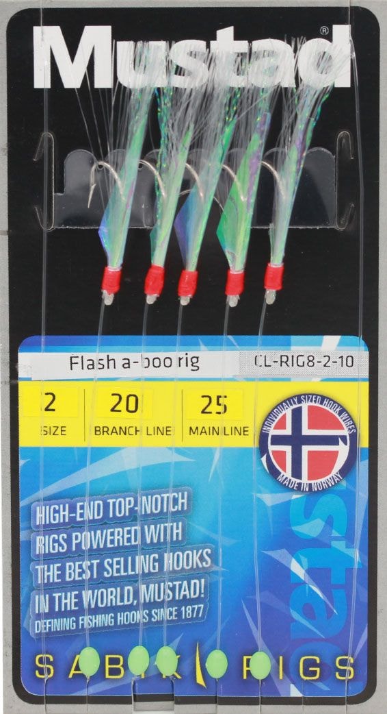Mustad Wobbler Flash a-boo rig