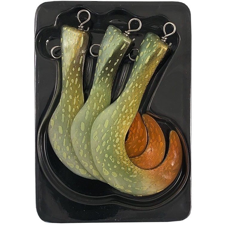 Headbanger Tail 23 cm Replacement Tails Northern Pike 3-pack