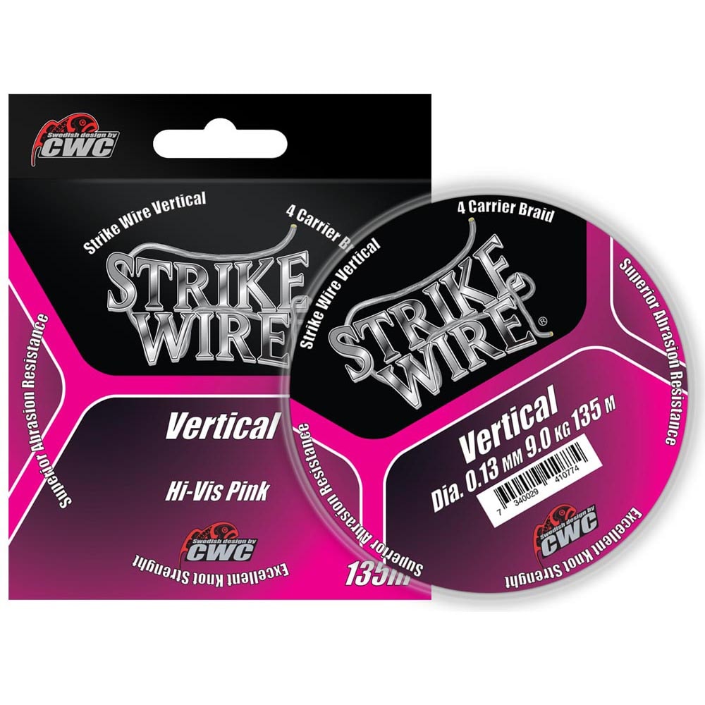 Strike Wire Vertical 0,10 mm 135 m H-V Pink