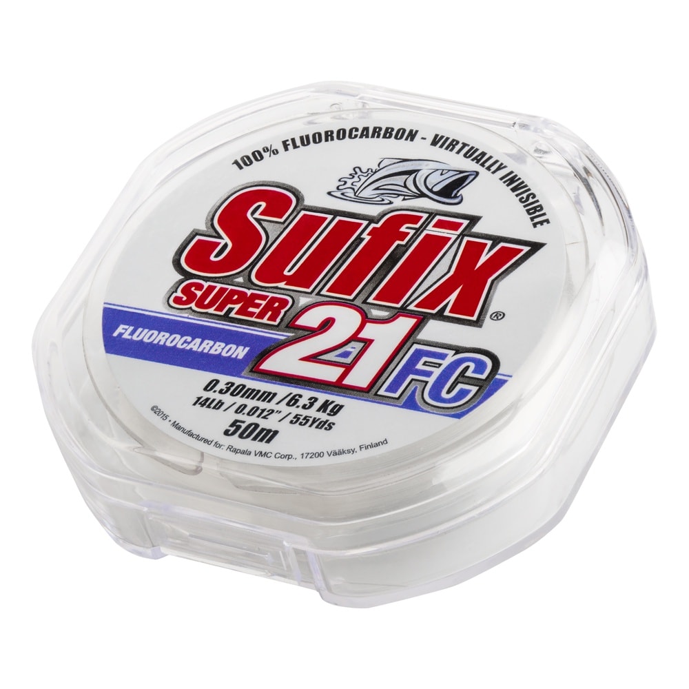 Sufix Super 21 Fluorocarbon 0,28 mm 50 m Clear